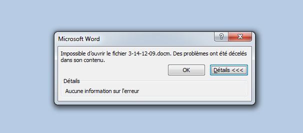 Wd 2010 Probleme Pour Excecuter La Macro Publipostage Du Tutoriel Word Et Vba Vba Word