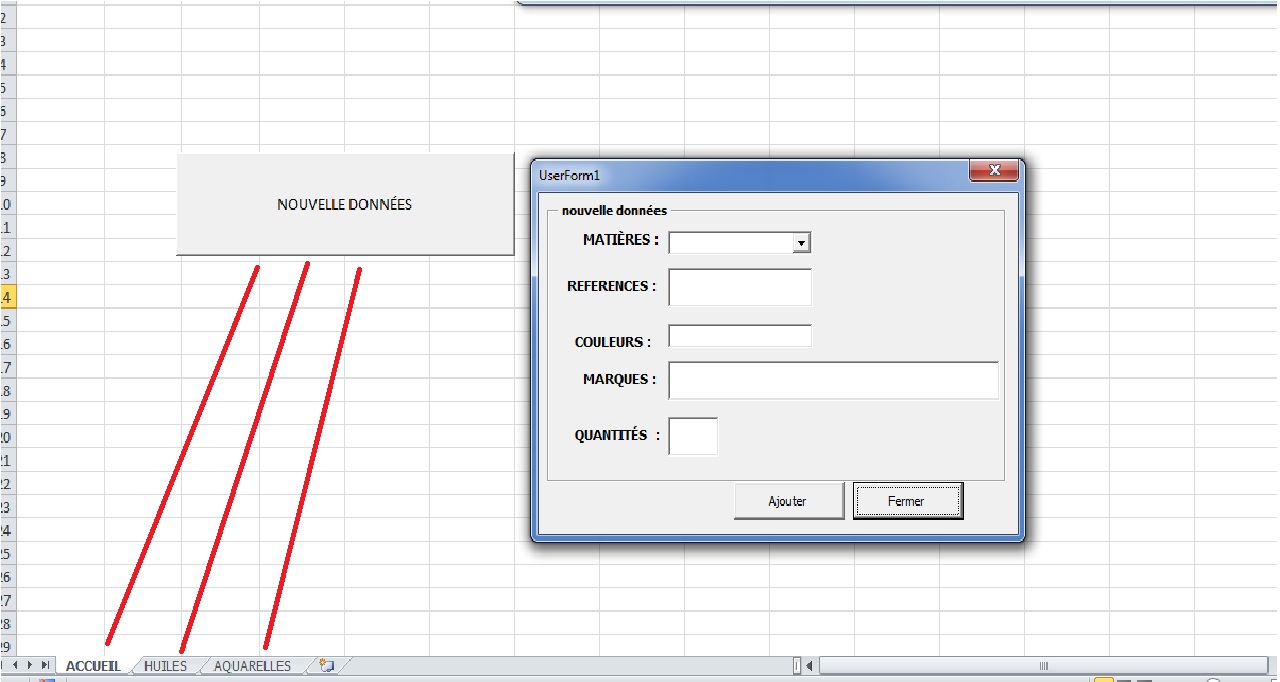 XL Userform Et Plusieurs Feuilles Macros Et VBA Excel