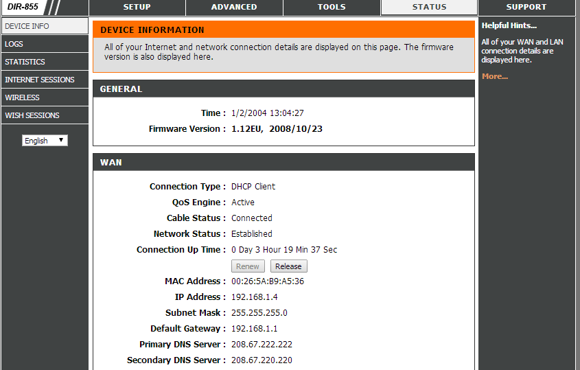 configuration modem echolife hg520b wifi4games