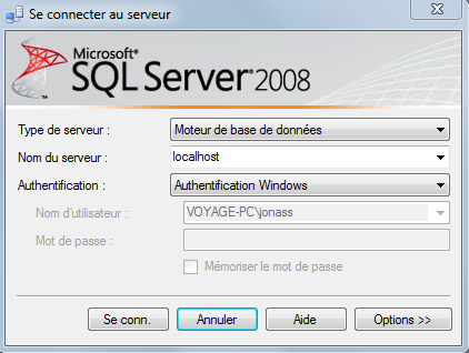 MS SQL Server : Impossible de se connecter au serveur