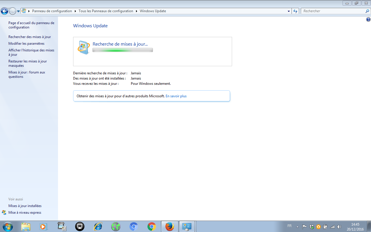 Windows 7 Pro Sp1 Installation Nouvelle Les Mises à Jour Ne Se Font Pas Windows 7 9496