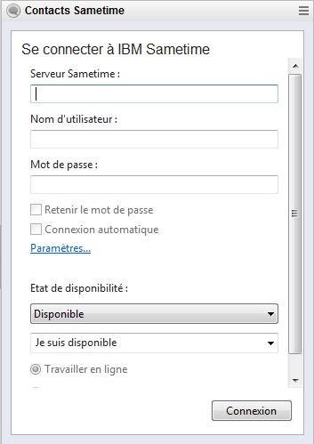 ibm lotus sametime connect client