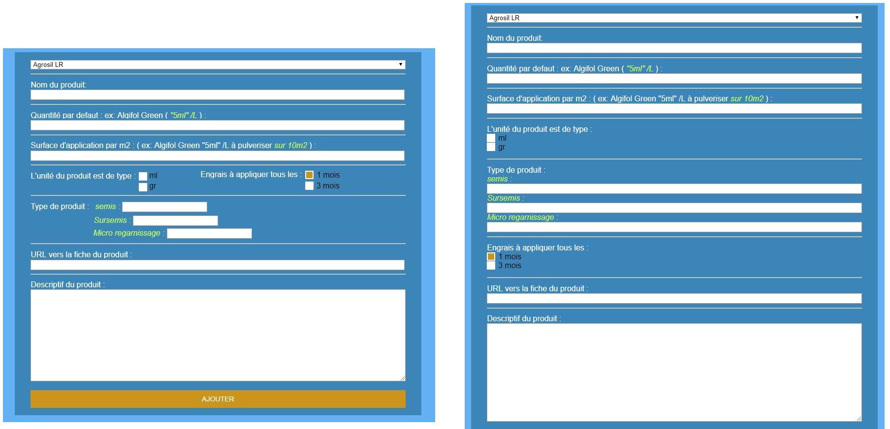 Mise en forme d'un formulaire  CSS