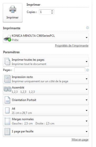 Macros et VBA Excel : Imprimer plusieurs pages discontinues avec vba