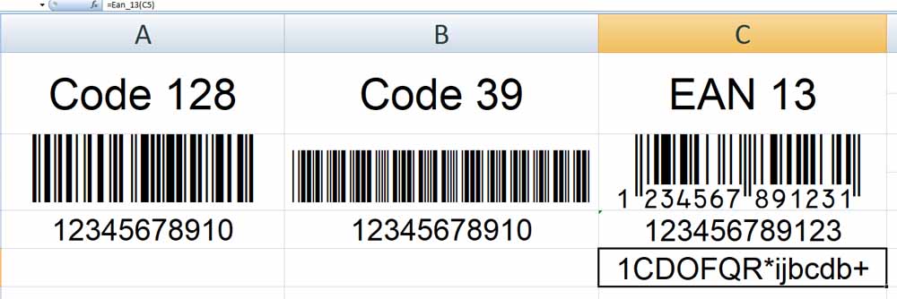 Problème Avec Ean 13 Macros Et Vba Excel