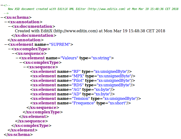 Créer un formulaire selon un fichier XML