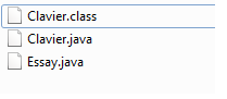 avec Java : La Classe Clavier