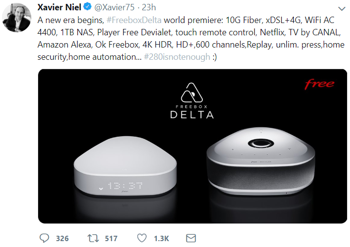 Freebox Delta : Free dévoile sa nouvelle box haut de gamme truffée  d'options, mais il faudra débourser un prix fort