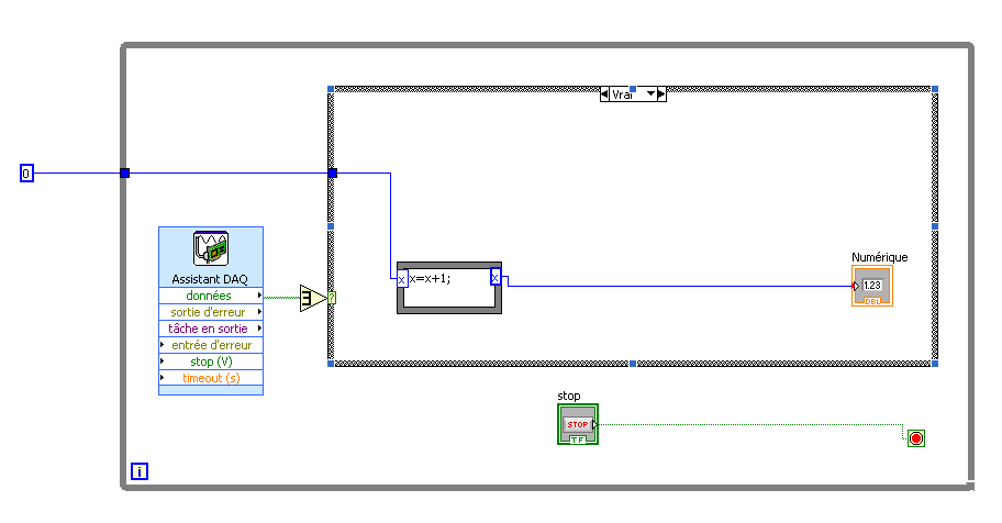 Labview 85 Débutant Incrémentation De Variable Labview 1168