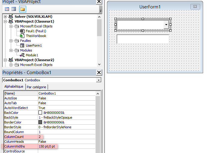 Actions Selon Choix Liste Combobox Macros Et Vba Excel 4509