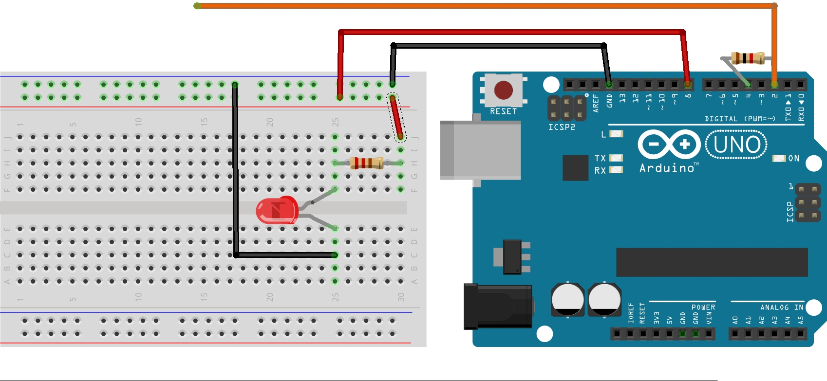 Arduino : Réalisation d'un projet capacitif sensor