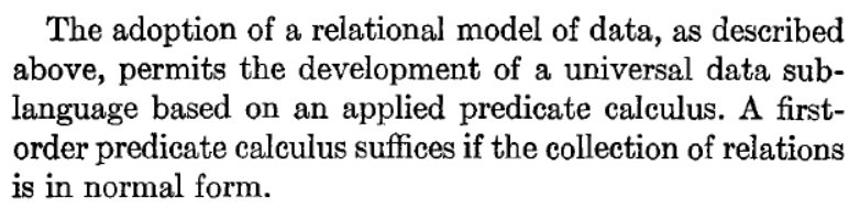 Nom : A Database Sublanguage(Codd, juillet 1971)first-order calculus.png
Affichages : 820
Taille : 57,5 Ko