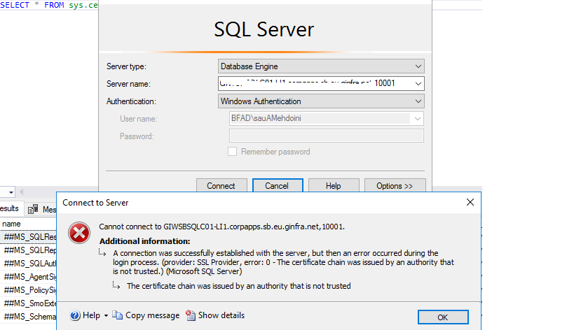 sqlpro create local database