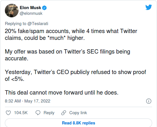 Nom : Screenshot_2022-05-18 Twitter Loses Three More Execs as Musk Takeover Drama Continues.png
Affichages : 3922
Taille : 45,8 Ko