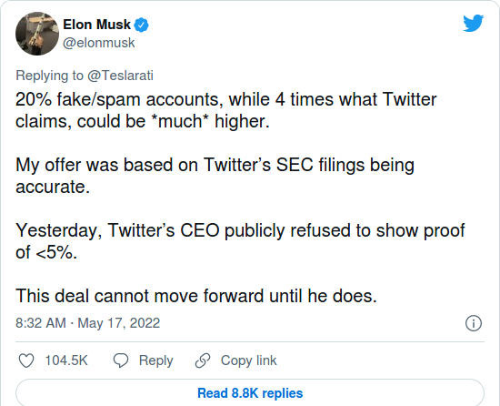 Nom : Screenshot_2022-05-18 Twitter Loses Three More Execs as Musk Takeover Drama Continues.png
Affichages : 4009
Taille : 45,8 Ko