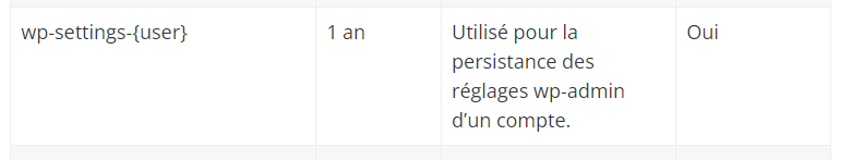 Nom : documentation cookie wp-settings.png
Affichages : 259
Taille : 12,5 Ko