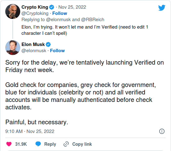 Nom : Screenshot_2022-11-25 Elon Musk says Twitter's verified service with colors to start next week(2.png
Affichages : 3463
Taille : 61,8 Ko